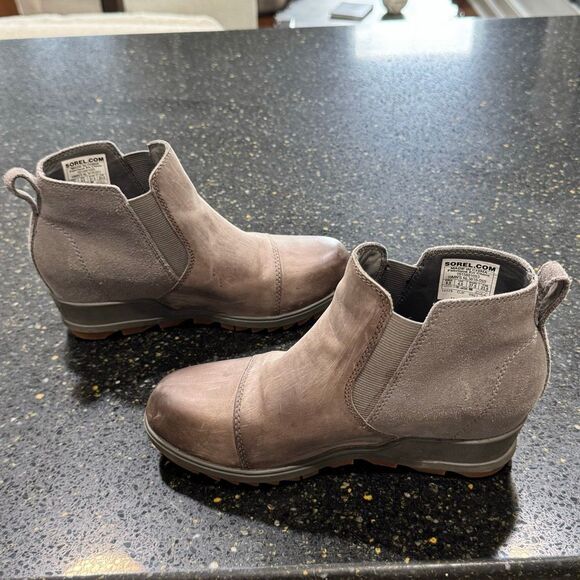 SOREL EVIE II CHELSEA OMEGA TAUPE/GUM - Picture 7 of 10